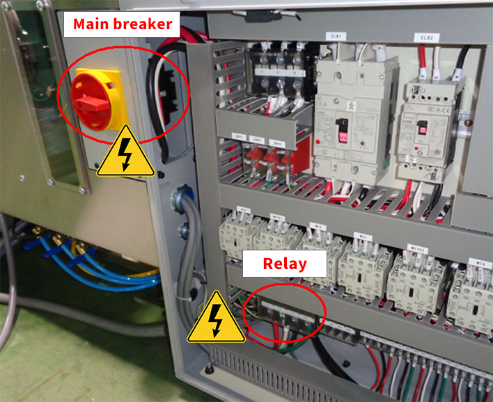 Example of FD-35V breaker box